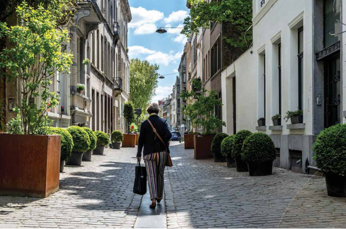 autoluwe straat